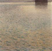 Gustav Klimt Island in the Attersee china oil painting artist